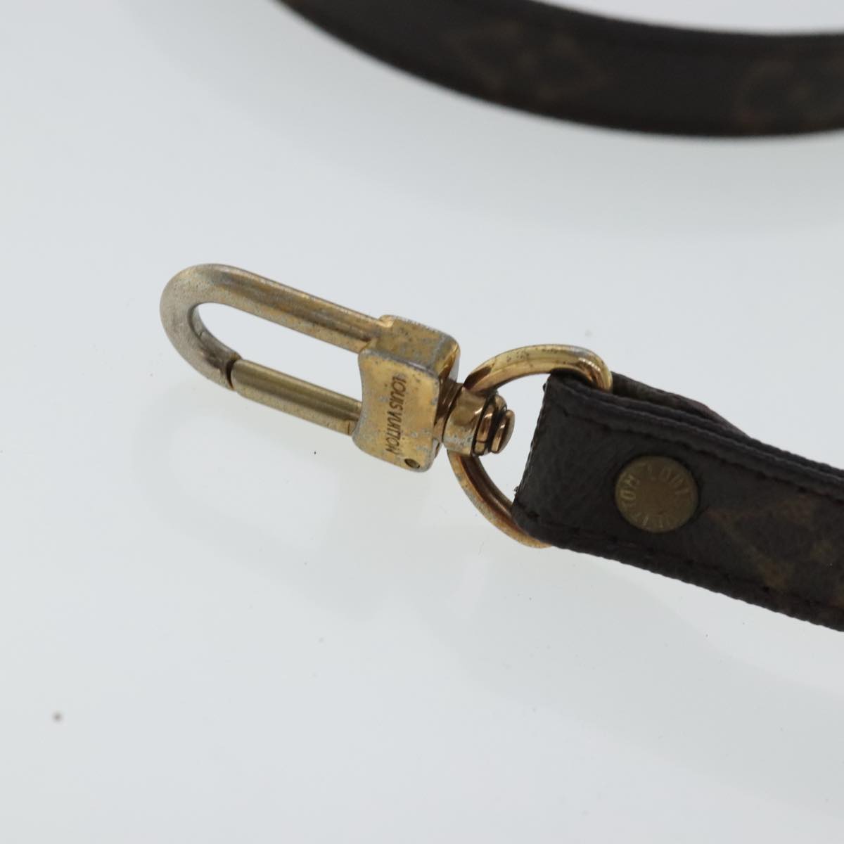 LOUIS VUITTON Monogram Shoulder Strap 43.3"" LV Auth 96425 - 0