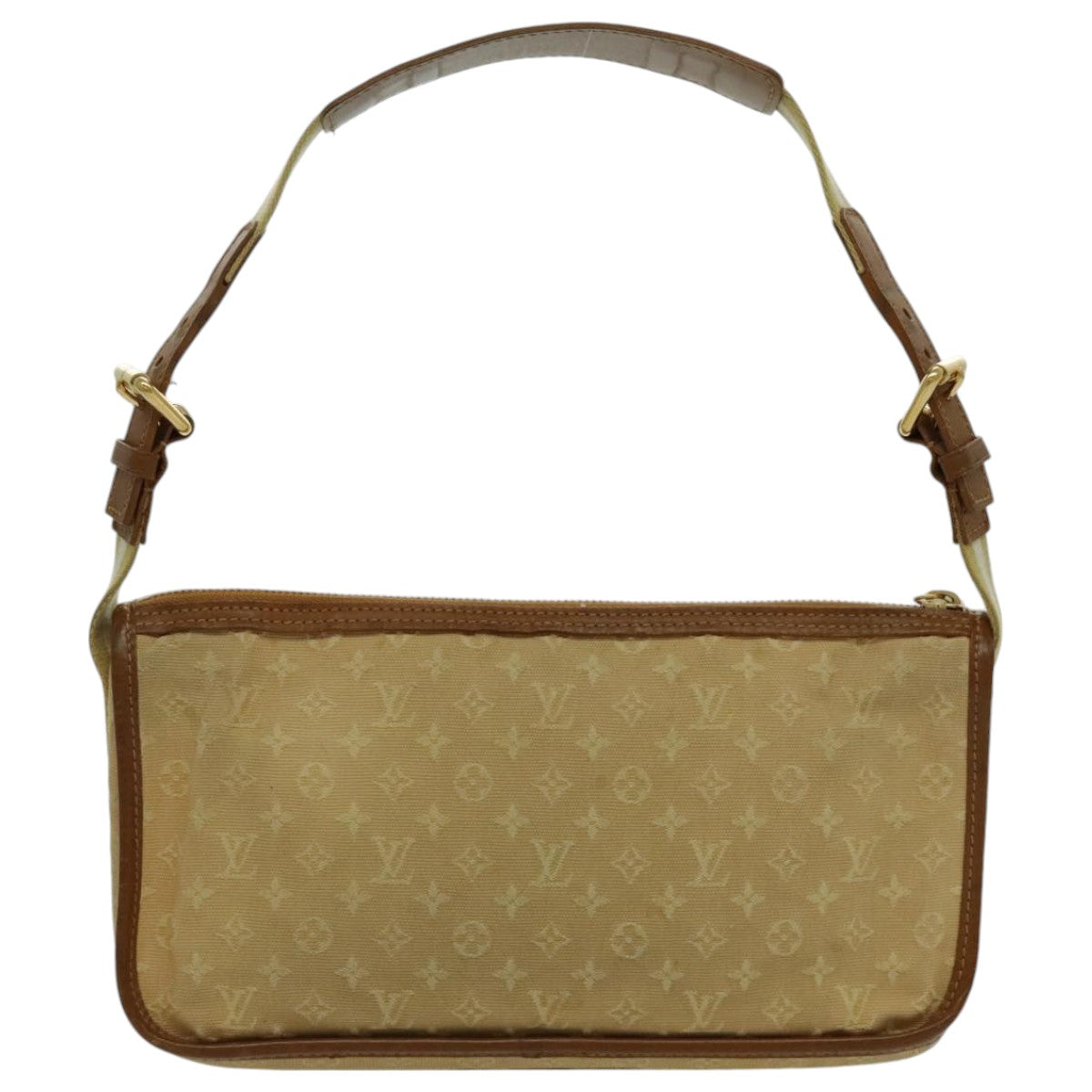 LOUIS VUITTON Monogram Mini Pochette Catrain Bag Beige M92333 LV Auth 96438 - 0