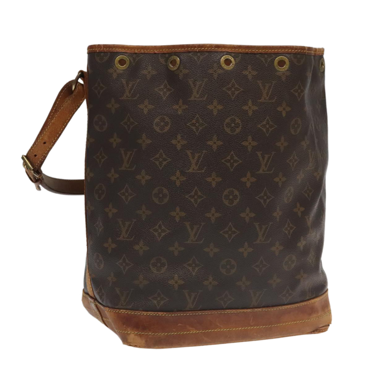 LOUIS VUITTON Monogram Noe Shoulder Bag M42224 LV Auth 96440