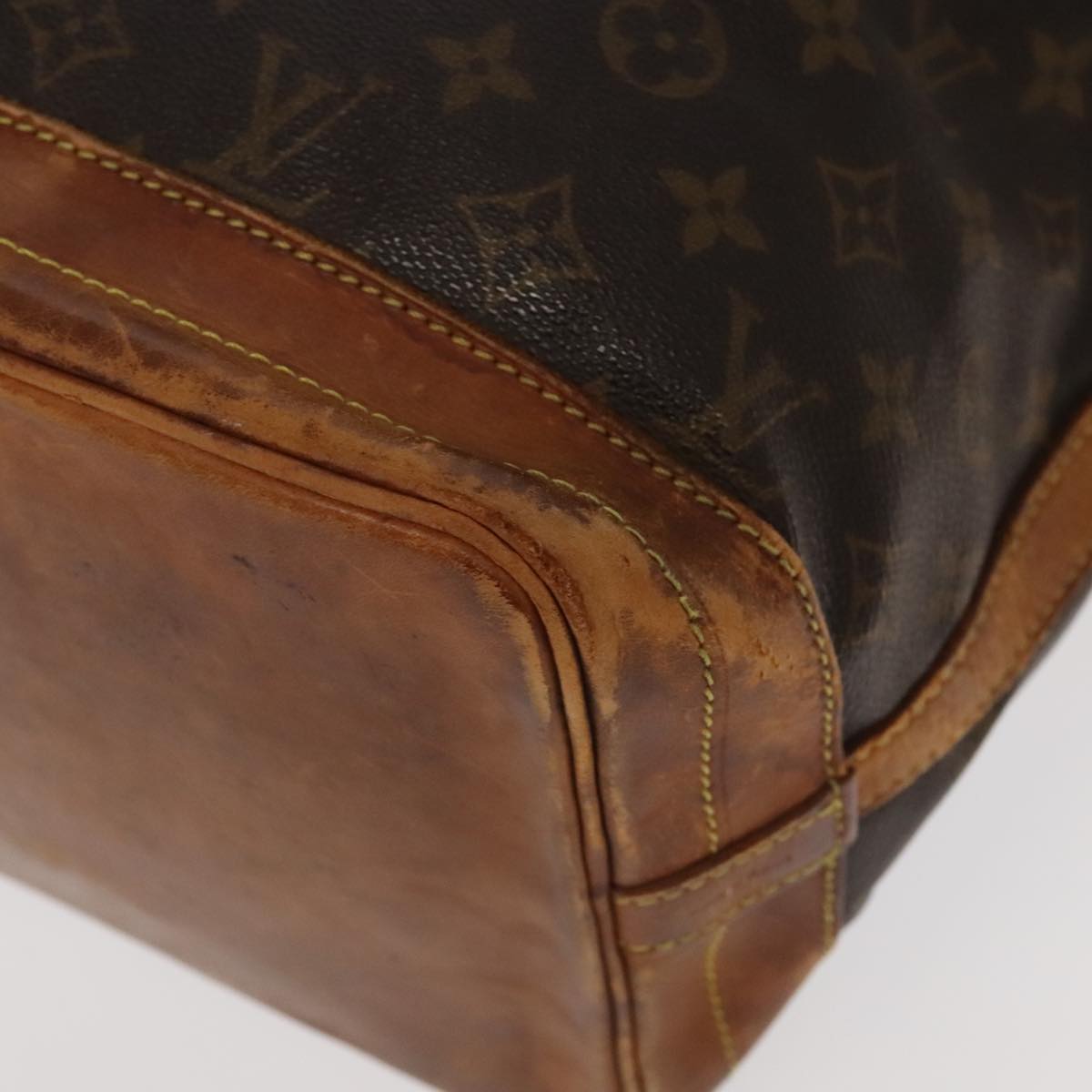 LOUIS VUITTON Monogram Noe Shoulder Bag M42224 LV Auth 96440