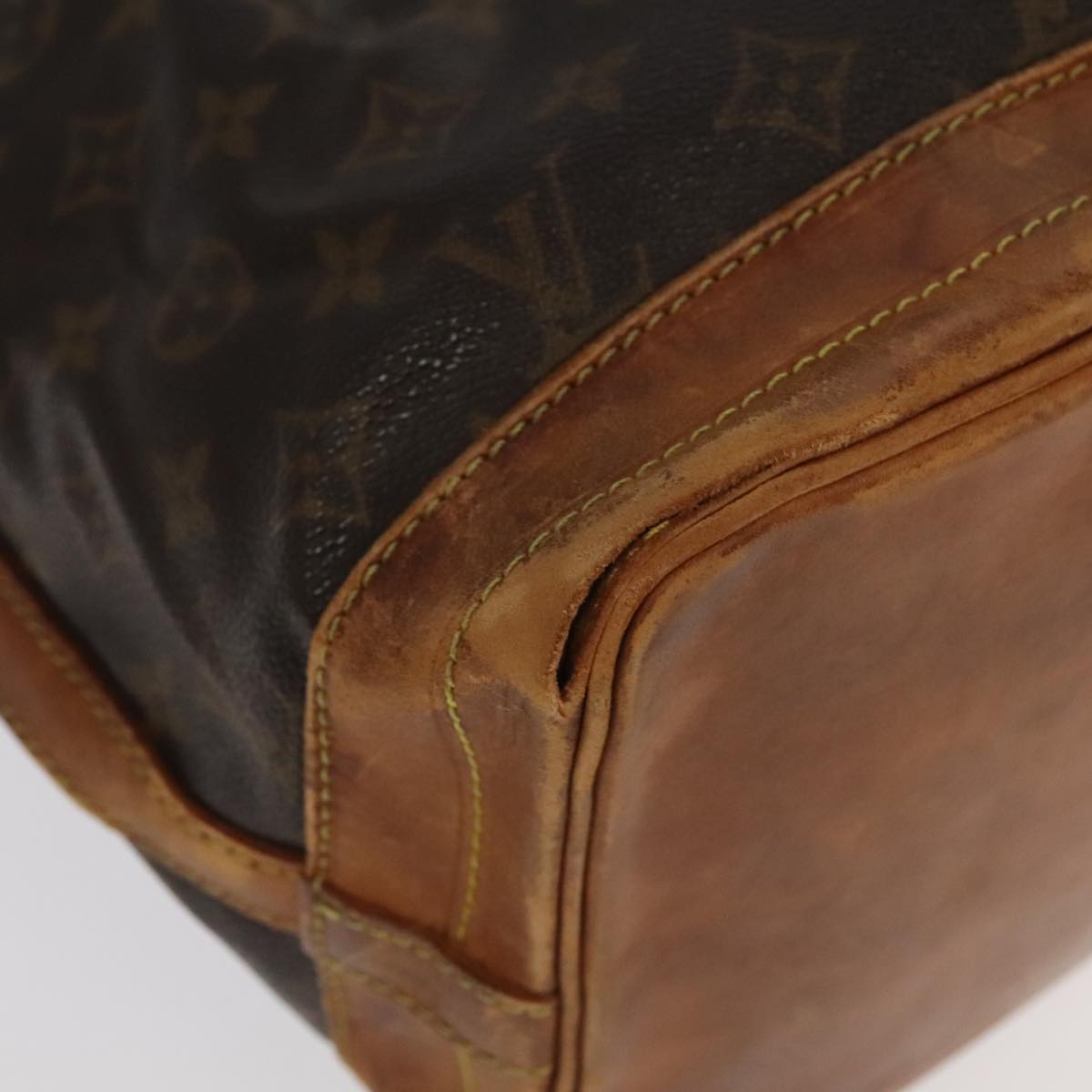 LOUIS VUITTON Monogram Noe Shoulder Bag M42224 LV Auth 96440