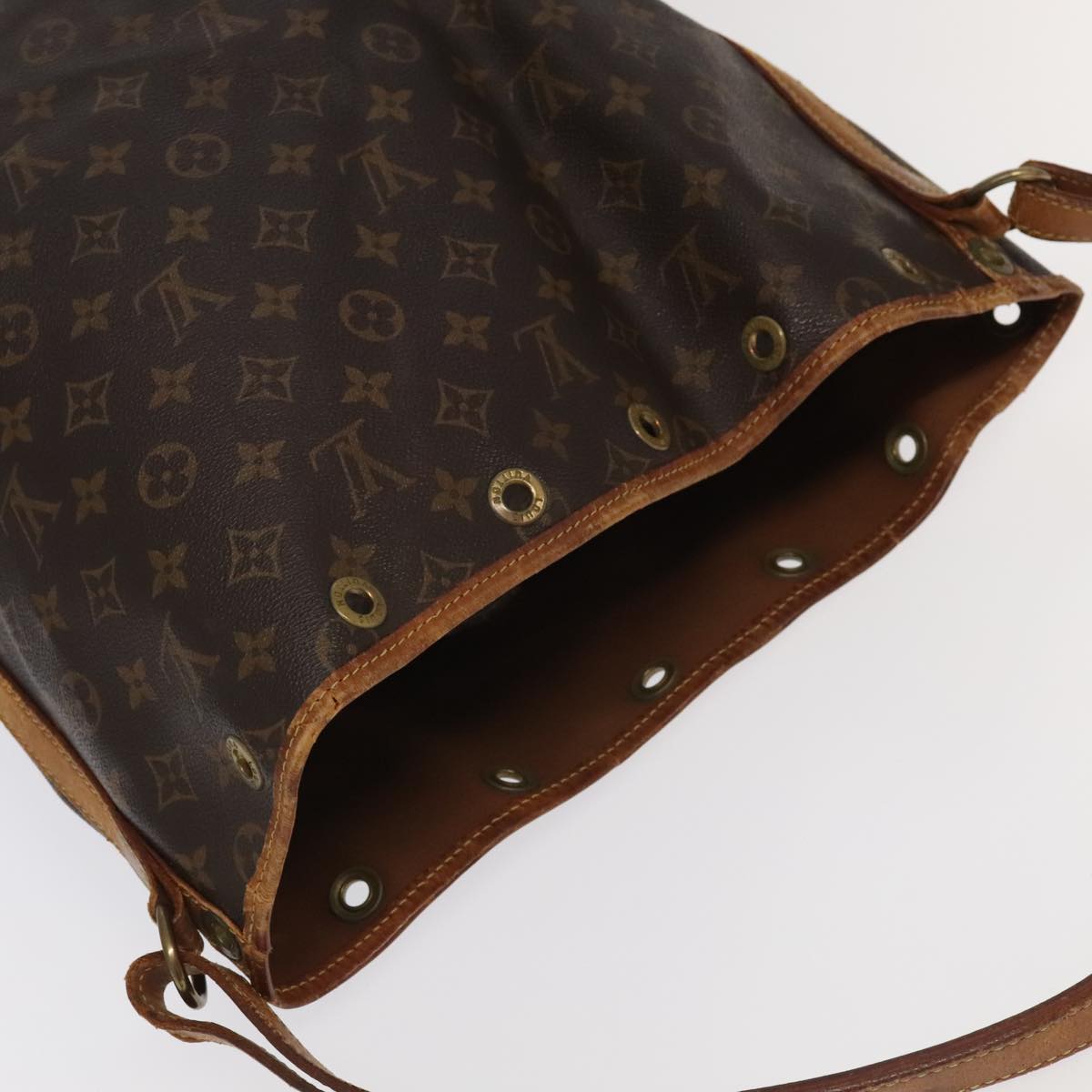 LOUIS VUITTON Monogram Noe Shoulder Bag M42224 LV Auth 96440