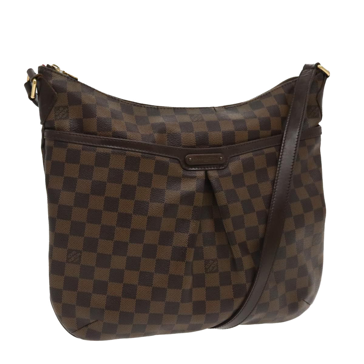 LOUIS VUITTON Damier Ebene Bloomsbury GM Shoulder Bag N42250 LV Auth 96448