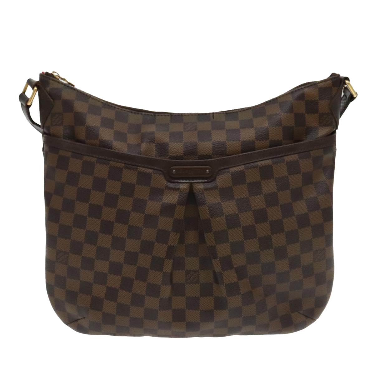 LOUIS VUITTON Damier Ebene Bloomsbury GM Shoulder Bag N42250 LV Auth 96448