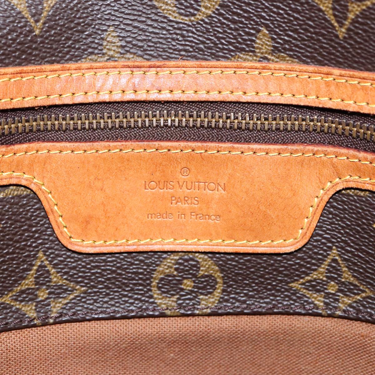 LOUIS VUITTON Monogram Sac Shopping Tote Bag M51108 LV Auth 96463