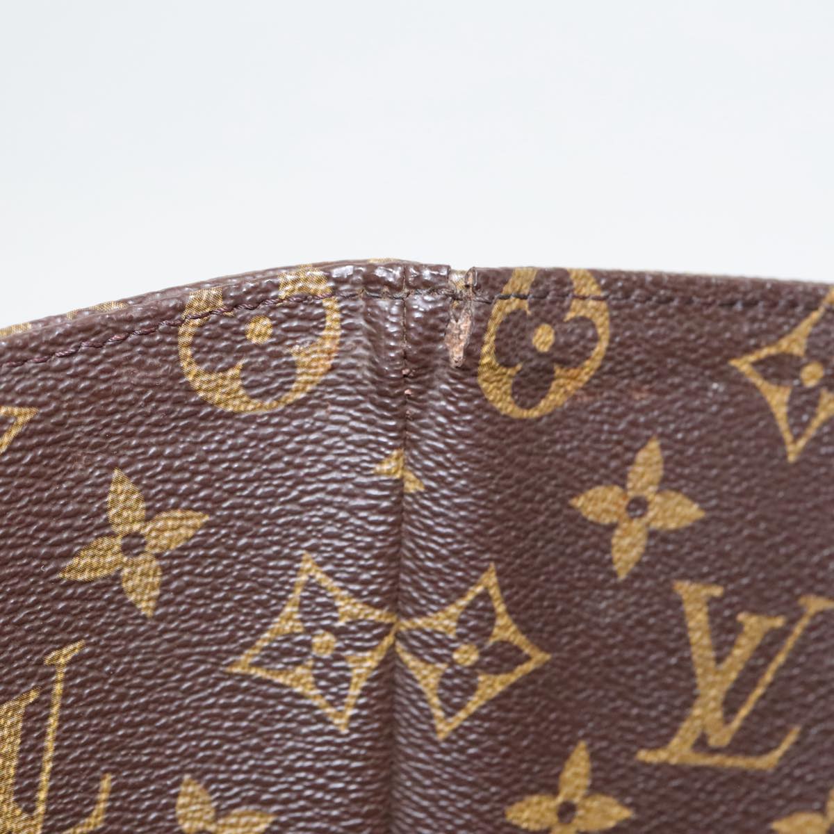 LOUIS VUITTON Monogram Sac Shopping Tote Bag M51108 LV Auth 96463