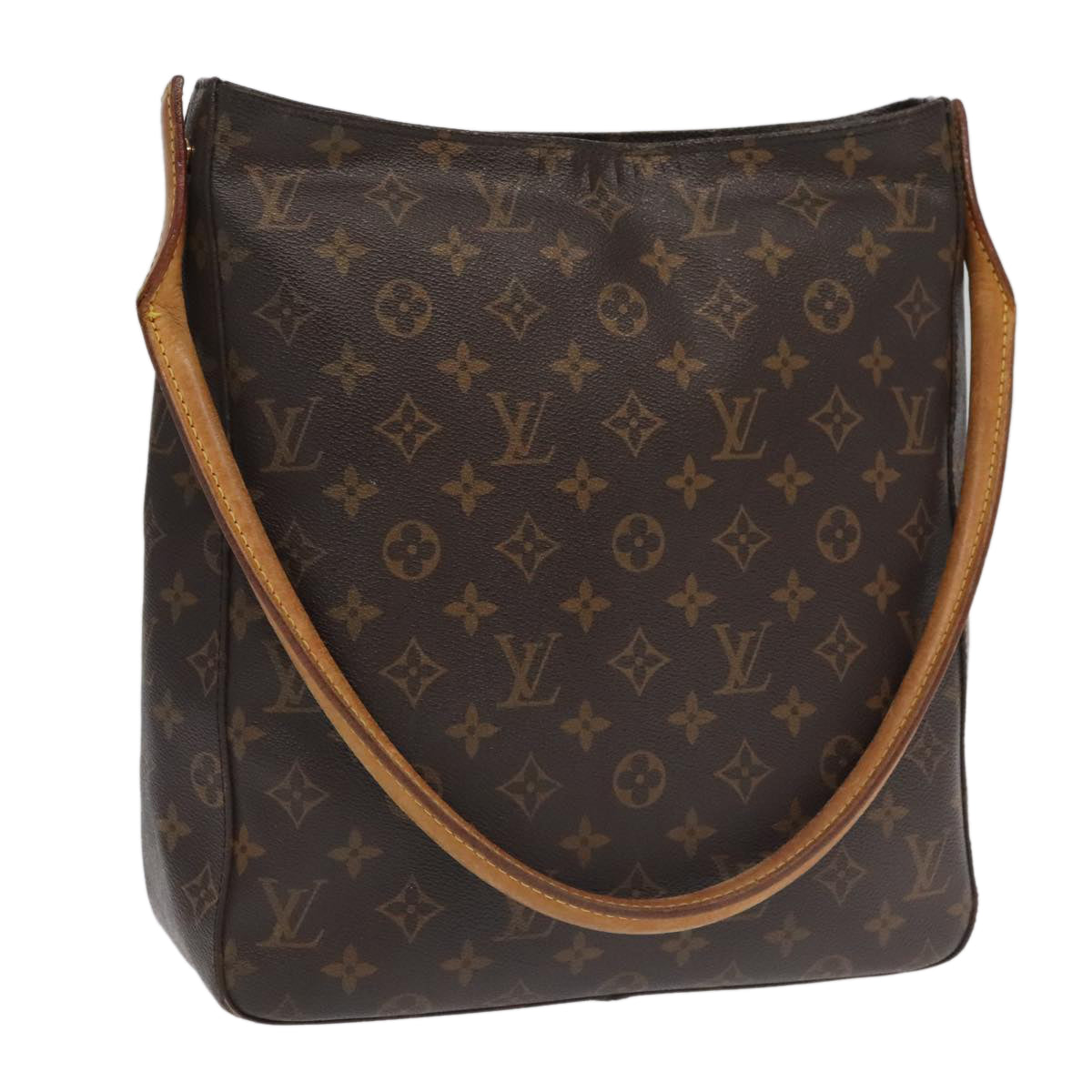 LOUIS VUITTON Monogram Looping GM Shoulder Bag M51145 LV Auth 96475