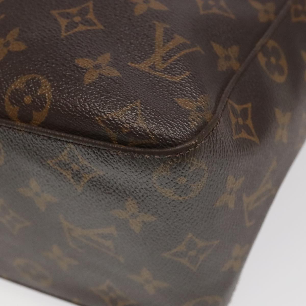 LOUIS VUITTON Monogram Looping GM Shoulder Bag M51145 LV Auth 96475