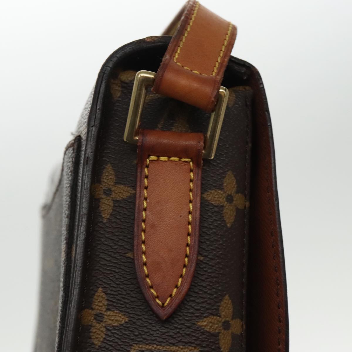 LOUIS VUITTON Monogram Saint Cloud GM Shoulder Bag M51242 LV Auth 96493