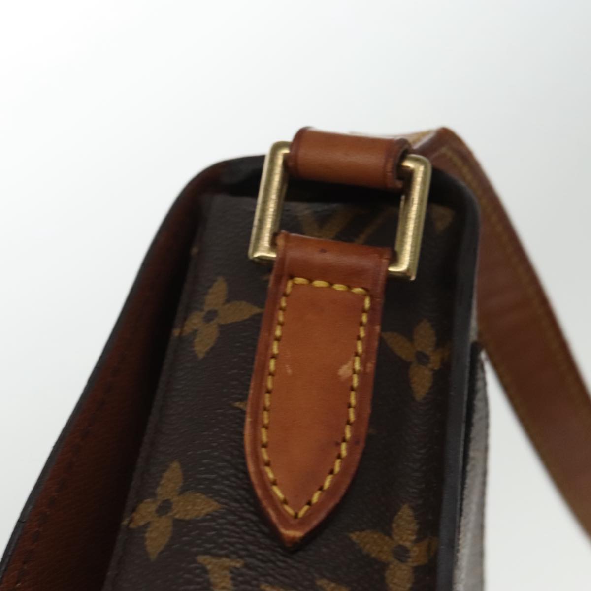 LOUIS VUITTON Monogram Saint Cloud GM Shoulder Bag M51242 LV Auth 96493