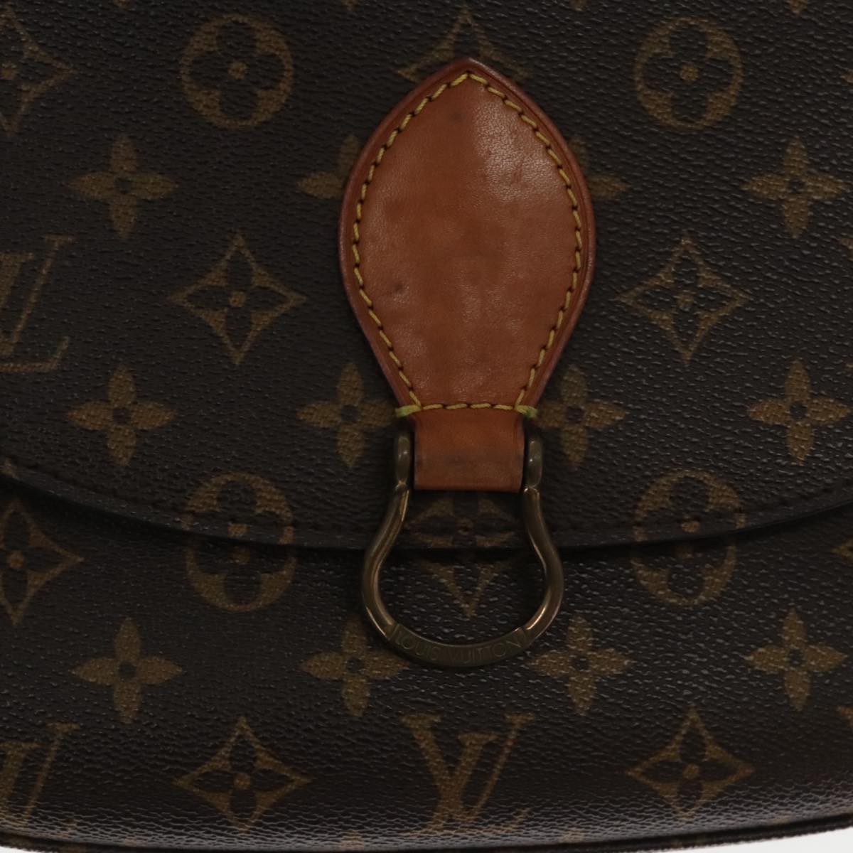 LOUIS VUITTON Monogram Saint Cloud GM Shoulder Bag M51242 LV Auth 96493