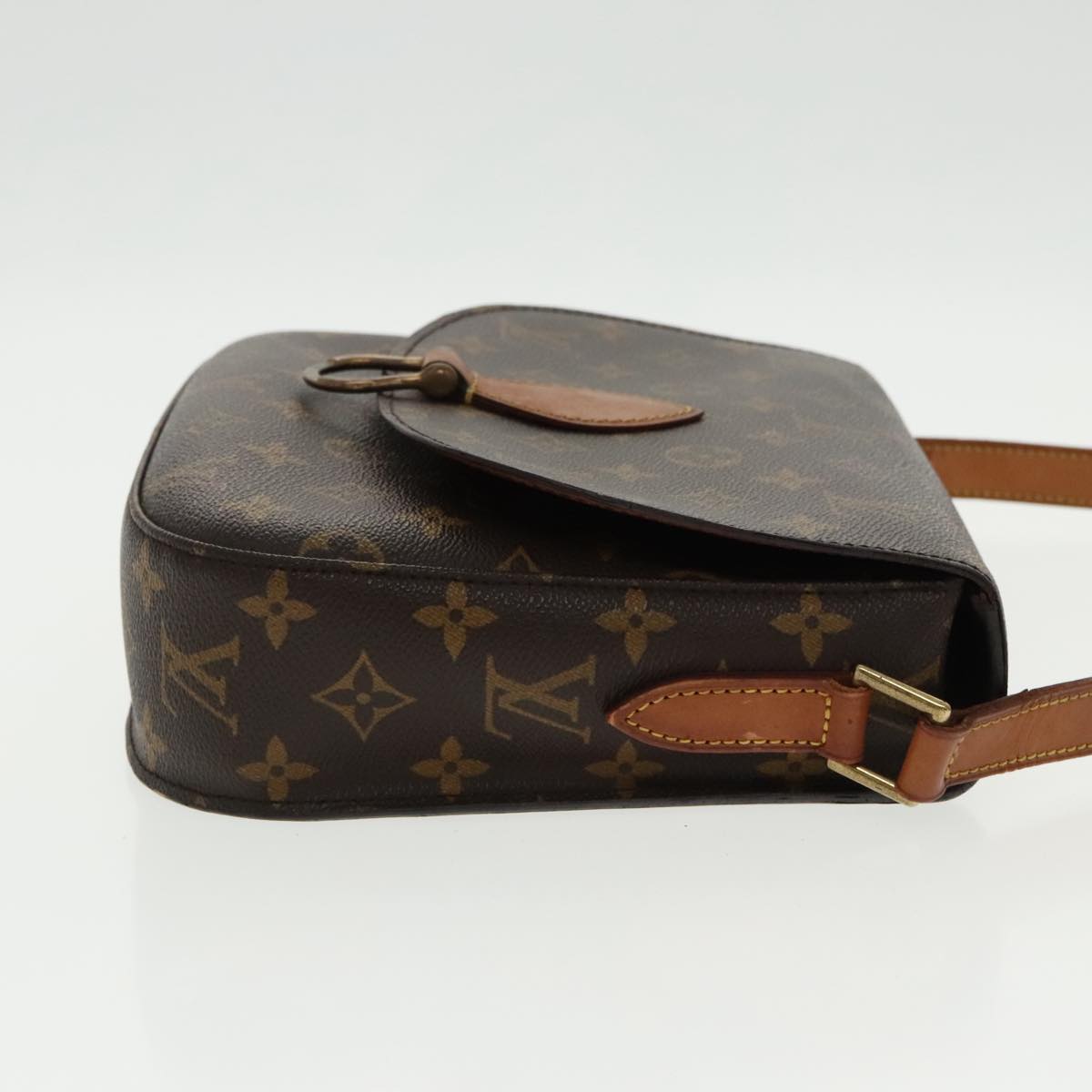 LOUIS VUITTON Monogram Saint Cloud GM Shoulder Bag M51242 LV Auth 96493