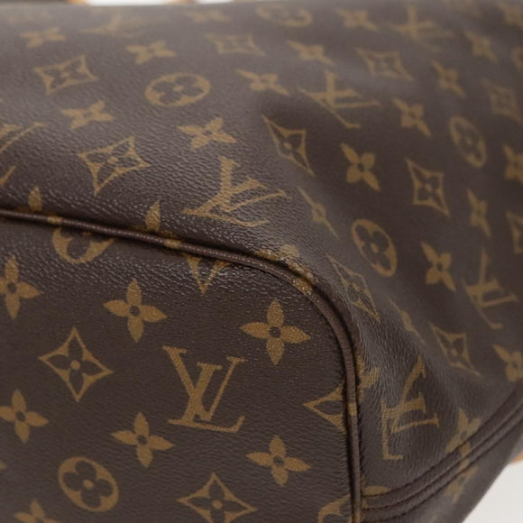 LOUIS VUITTON Monogram Neverfull MM Tote Bag M40156 LV Auth 96507A