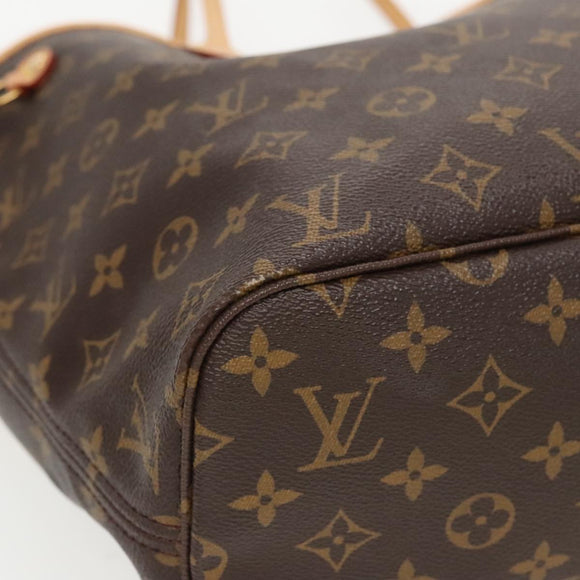 LOUIS VUITTON Monogram Neverfull MM Tote Bag M40156 LV Auth 96507A