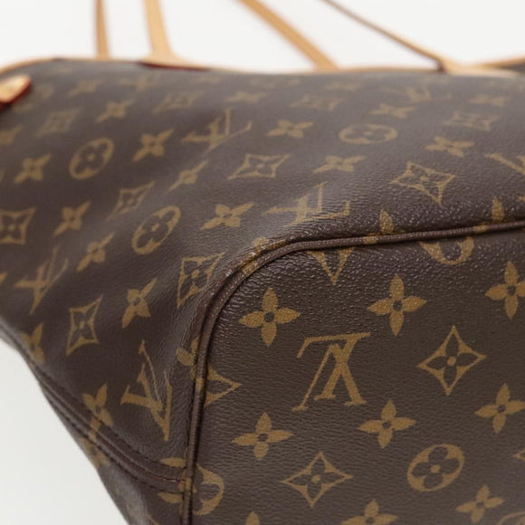 LOUIS VUITTON Monogram Neverfull MM Tote Bag M40156 LV Auth 96507A