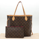 LOUIS VUITTON Monogram Neverfull MM Tote Bag M40156 LV Auth 96507A-12