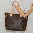 LOUIS VUITTON Monogram Neverfull MM Tote Bag M40156 LV Auth 96507A-38