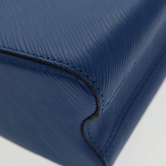 LOUIS VUITTON Epi Peace Love Twist MM Hand Bag Red Blue M52513 LV Auth 96510S