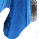 LOUIS VUITTON Epi Peace Love Twist MM Hand Bag Red Blue M52513 LV Auth 96510S-10