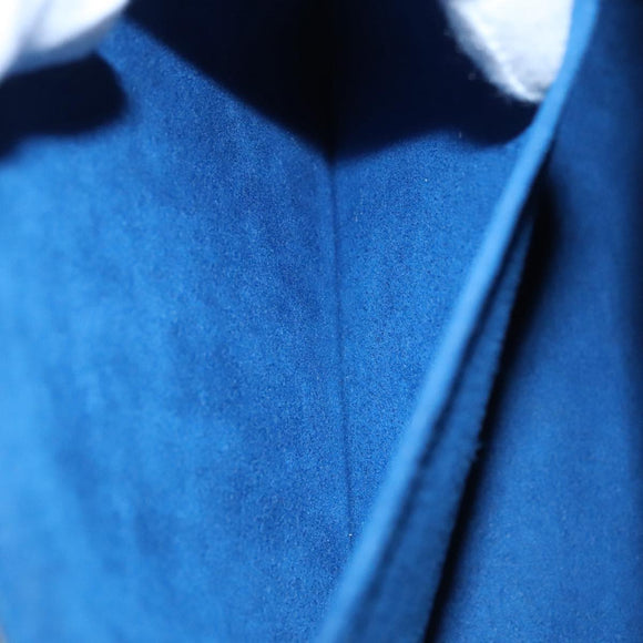 LOUIS VUITTON Epi Peace Love Twist MM Hand Bag Red Blue M52513 LV Auth 96510S