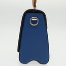 LOUIS VUITTON Epi Peace Love Twist MM Hand Bag Red Blue M52513 LV Auth 96510S-4