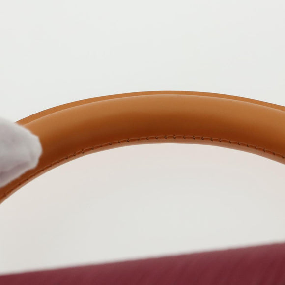 LOUIS VUITTON Epi Peace Love Twist MM Hand Bag Red Blue M52513 LV Auth 96510S