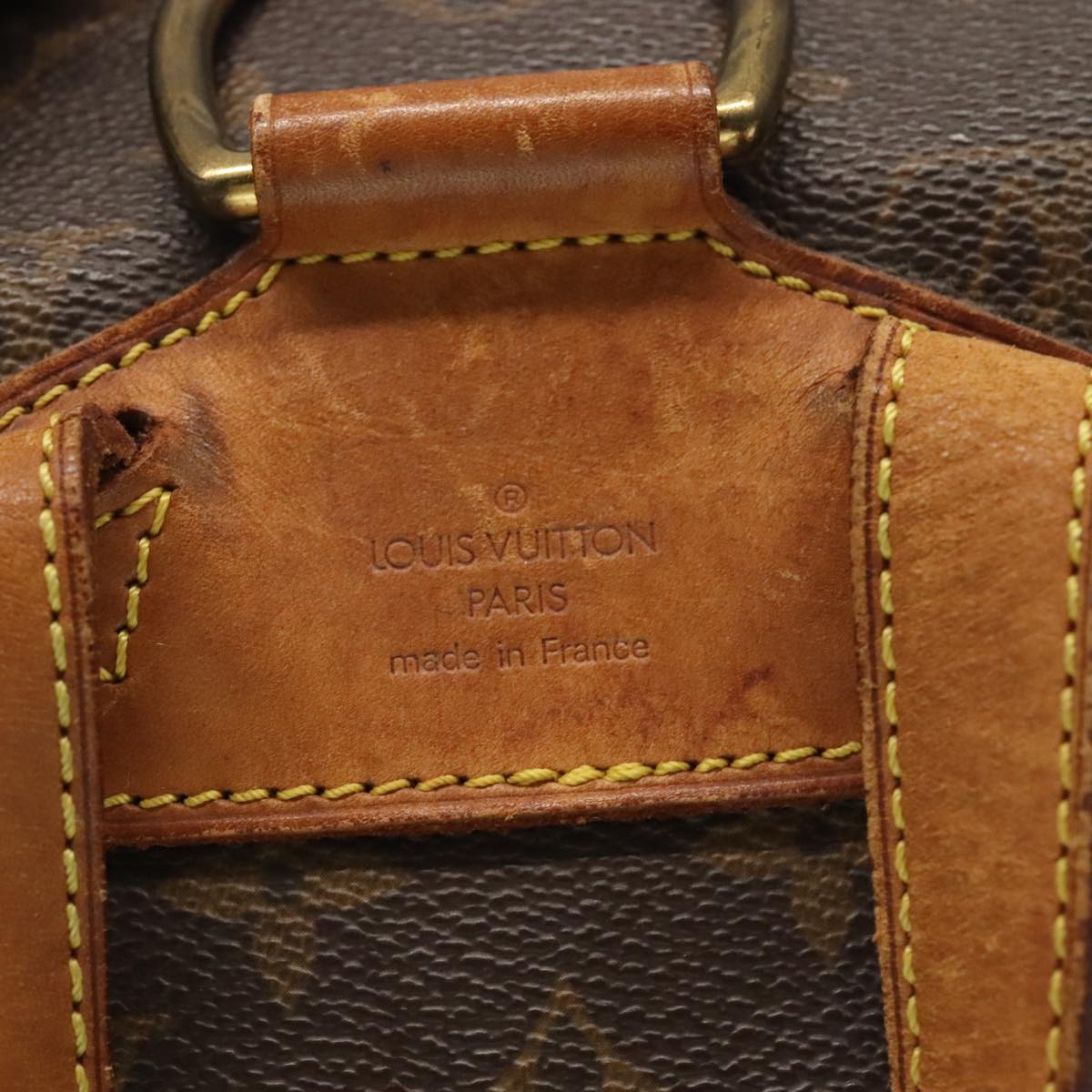 LOUIS VUITTON Monogram Montsouris MM Backpack M51136 LV Auth 96512