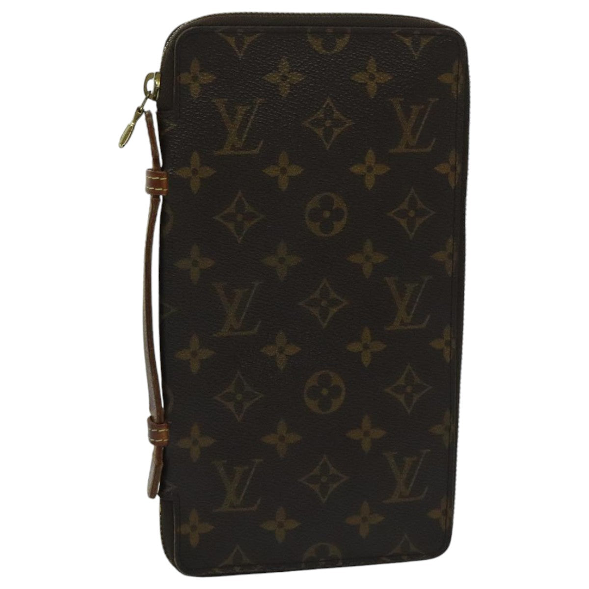 LOUIS VUITTON Monogram Organizer De Voyage Travel Case M60120 LV Auth 96533