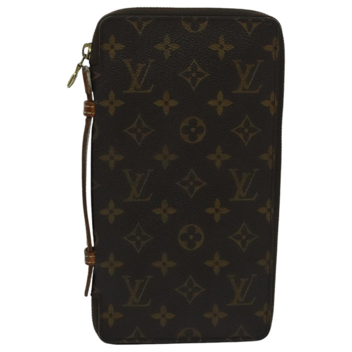 LOUIS VUITTON Monogram Organizer De Voyage Travel Case M60120 LV Auth 96533