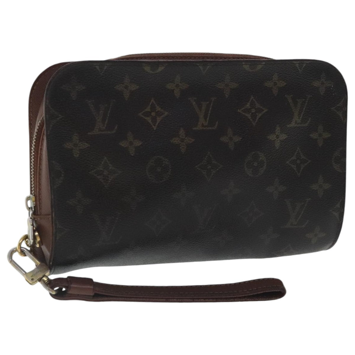 LOUIS VUITTON Monogram Orsay Clutch Bag M51790 LV Auth 96534