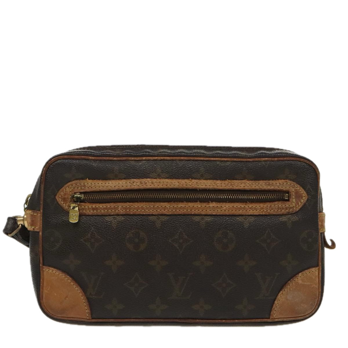 LOUIS VUITTON Monogram Marly Dragonne GM Clutch Bag M51825 LV Auth 96535