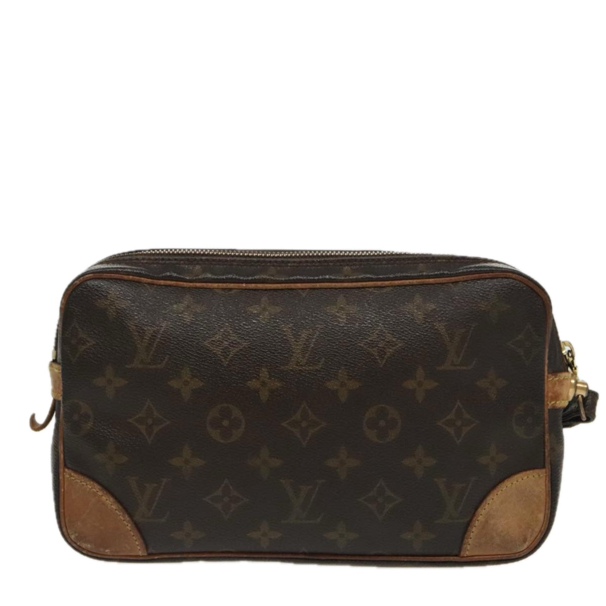 LOUIS VUITTON Monogram Marly Dragonne GM Clutch Bag M51825 LV Auth 96535 - 0