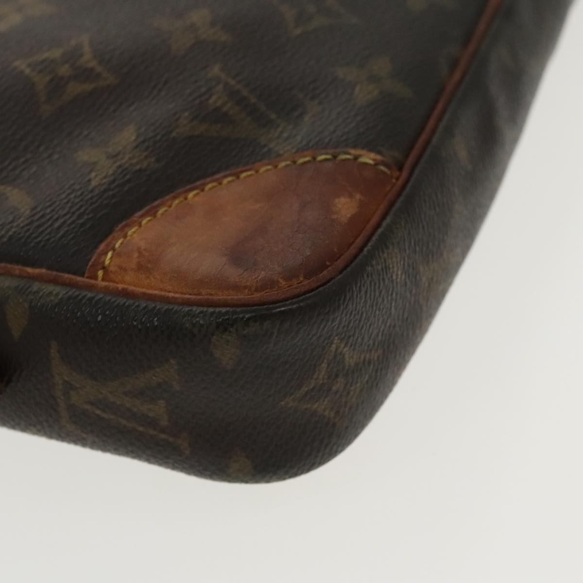 LOUIS VUITTON Monogram Marly Dragonne GM Clutch Bag M51825 LV Auth 96536