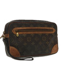 LOUIS VUITTON Monogram Marly Dragonne GM Clutchtasche M51825 LV Auth 96536-1