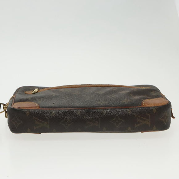 LOUIS VUITTON Monogram Marly Dragonne GM Clutchtasche M51825 LV Auth 96536