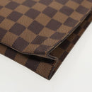 LOUIS VUITTON Damier Ebene Poche Toilette 26 Pouch N47543 LV Auth 96548-15