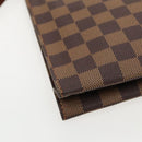 LOUIS VUITTON Damier Ebene Poche Toilette 26 Pouch N47543 LV Auth 96548-16