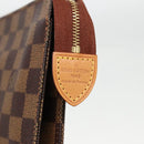 LOUIS VUITTON Damier Ebene Poche Toilette 26 Pouch N47543 LV Auth 96548-8