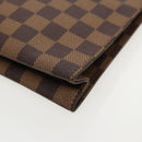 LOUIS VUITTON Damier Ebene Poche Toilette 26 Pouch N47543 LV Auth 96548-7