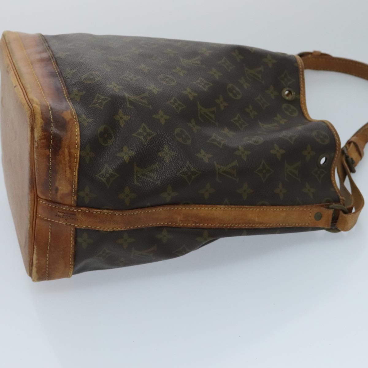 LOUIS VUITTON Monogram Noe Shoulder Bag M42224 LV Auth 96557