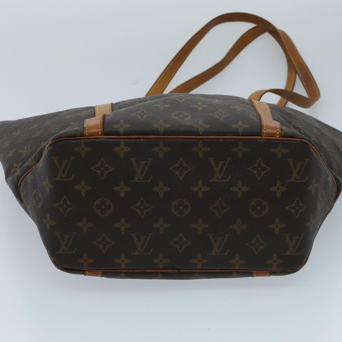 LOUIS VUITTON Monogram Sac Shopping Tote Bag M51108 LV Auth 96562