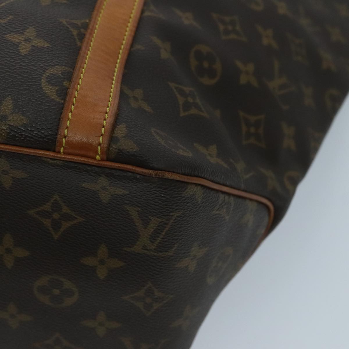 LOUIS VUITTON Monogram Sac Shopping Tote Bag M51108 LV Auth 96562