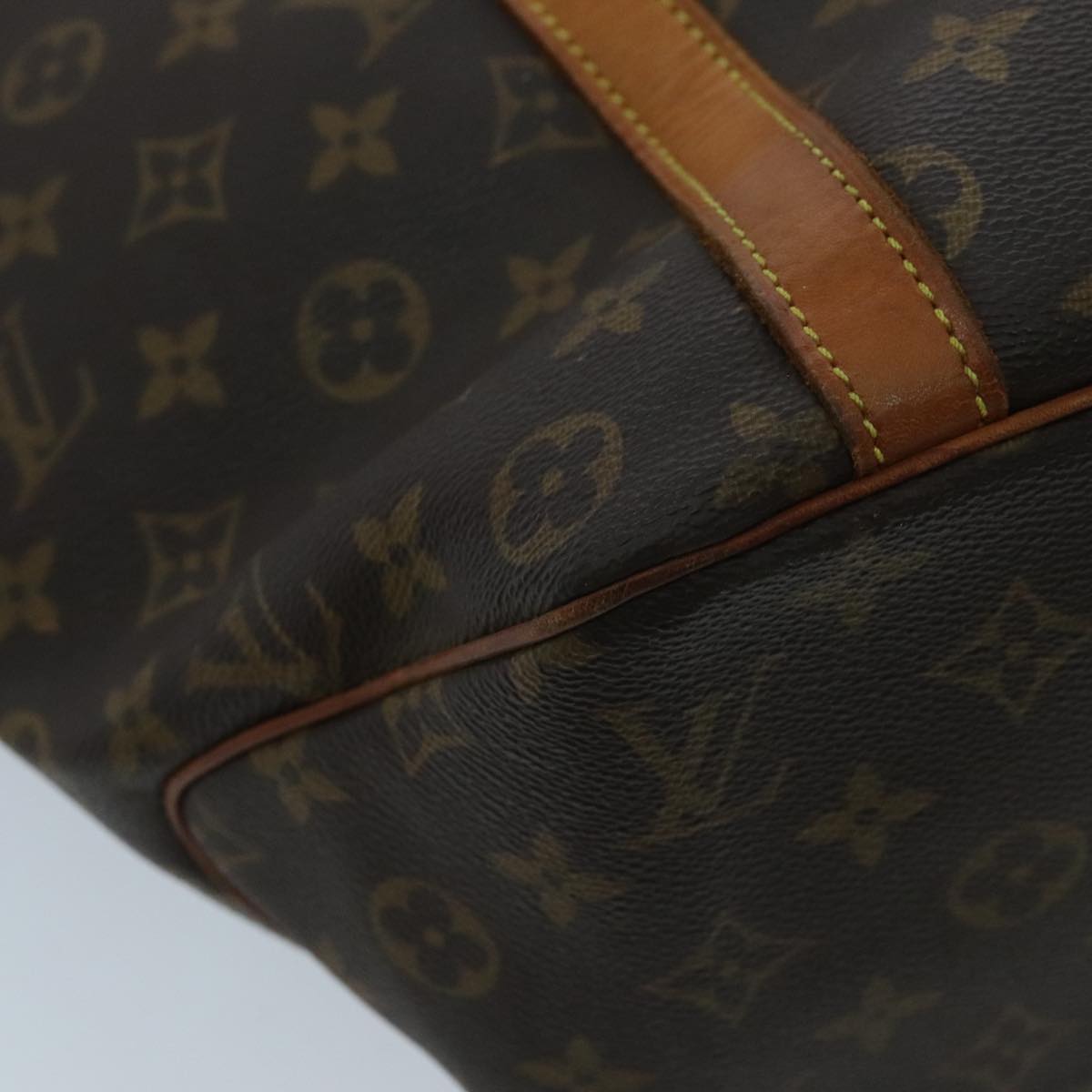 LOUIS VUITTON Monogram Sac Shopping Tote Bag M51108 LV Auth 96562