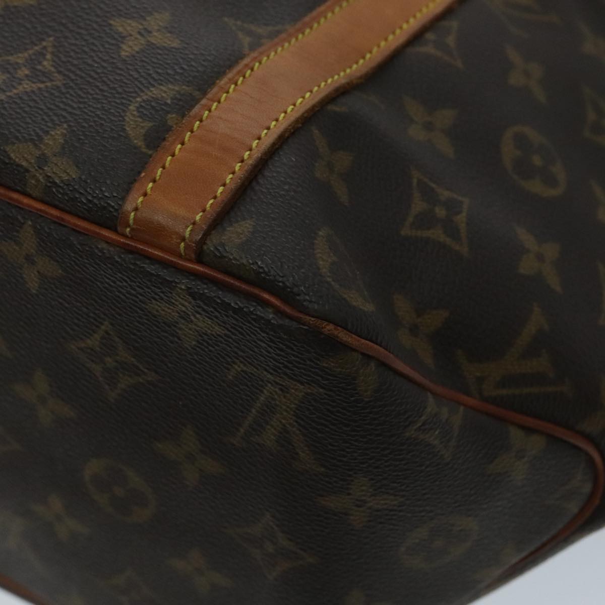 LOUIS VUITTON Monogram Sac Shopping Tote Bag M51108 LV Auth 96562