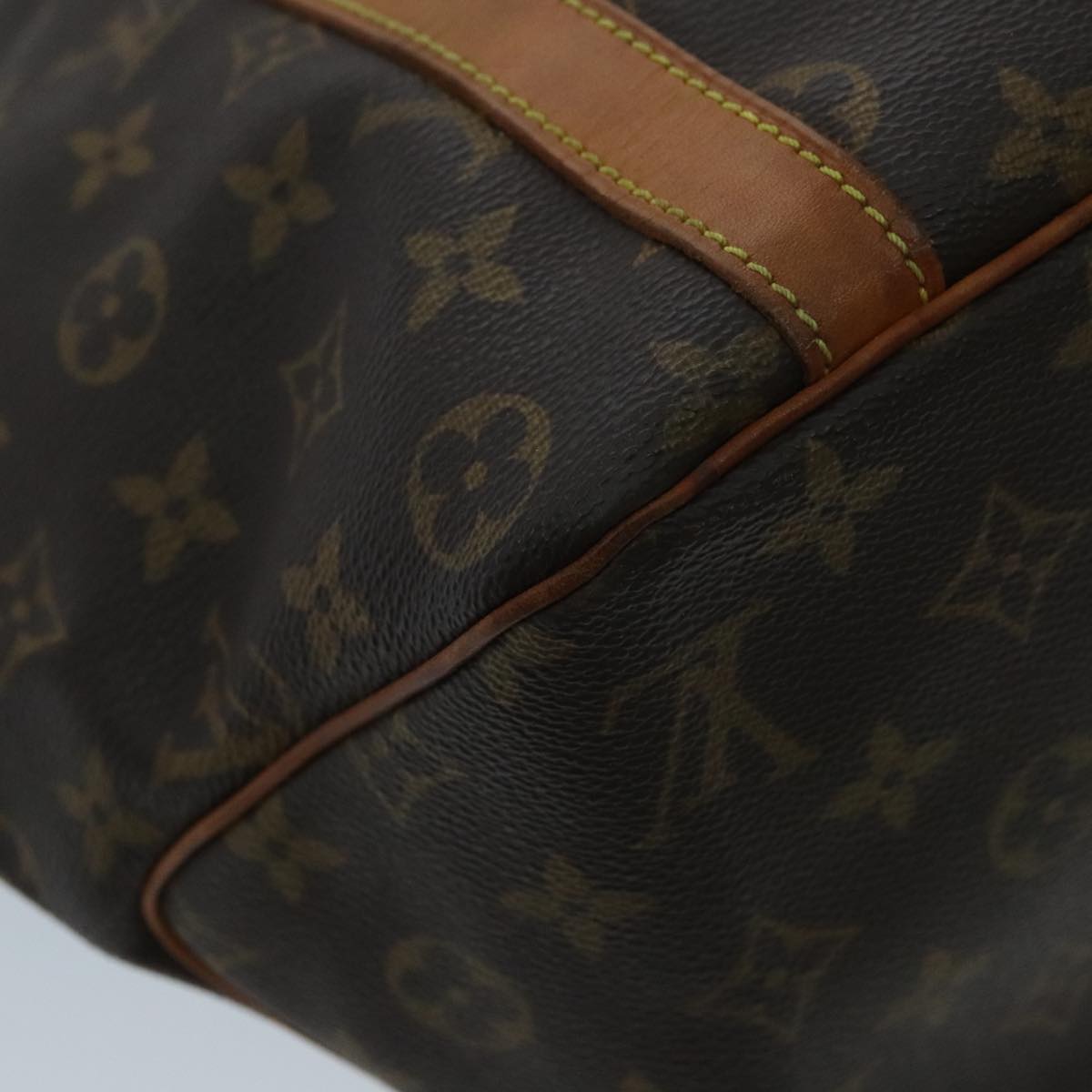 LOUIS VUITTON Monogram Sac Shopping Tote Bag M51108 LV Auth 96562