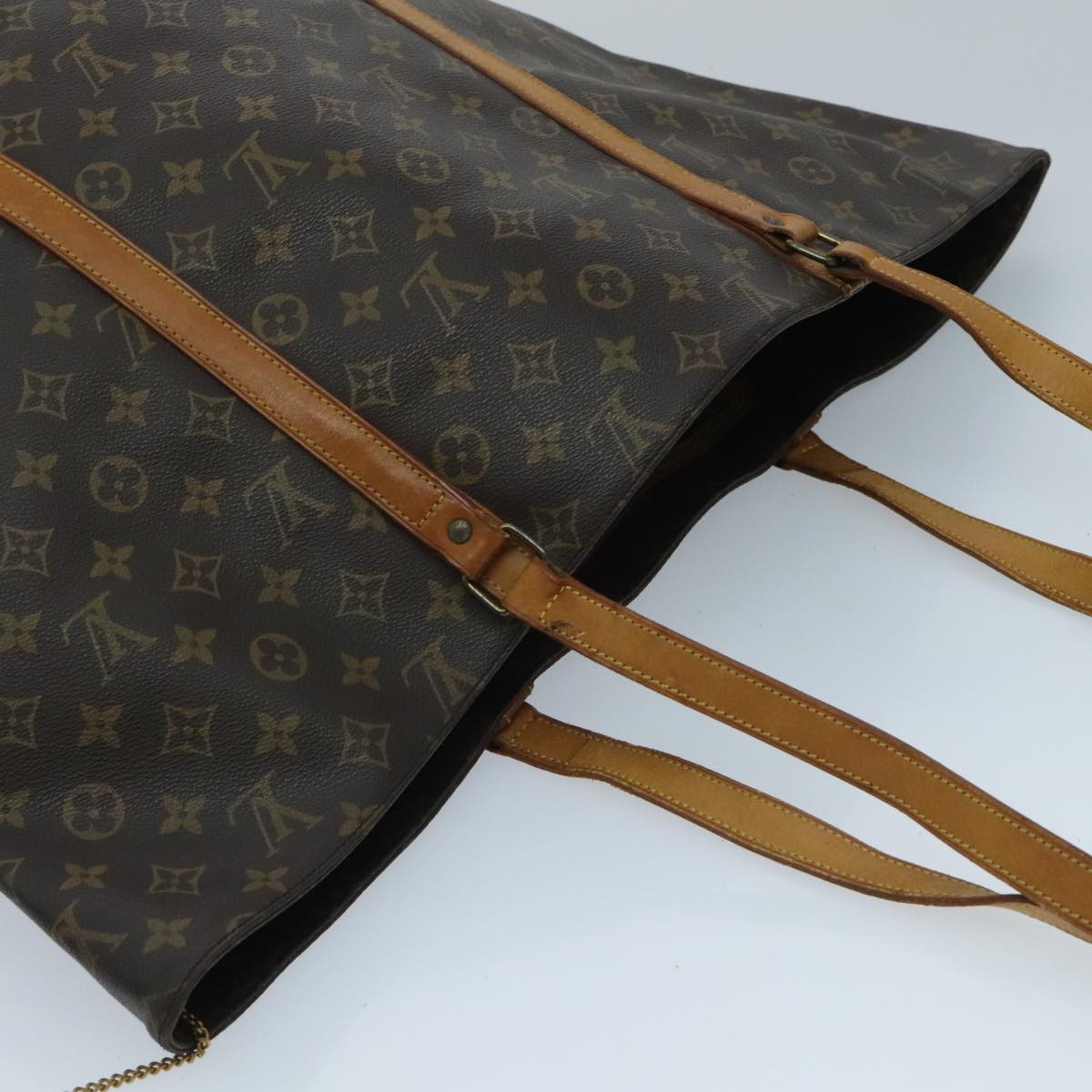 LOUIS VUITTON Monogram Sac Shopping GM Tote Bag M51110 LV Auth 96563