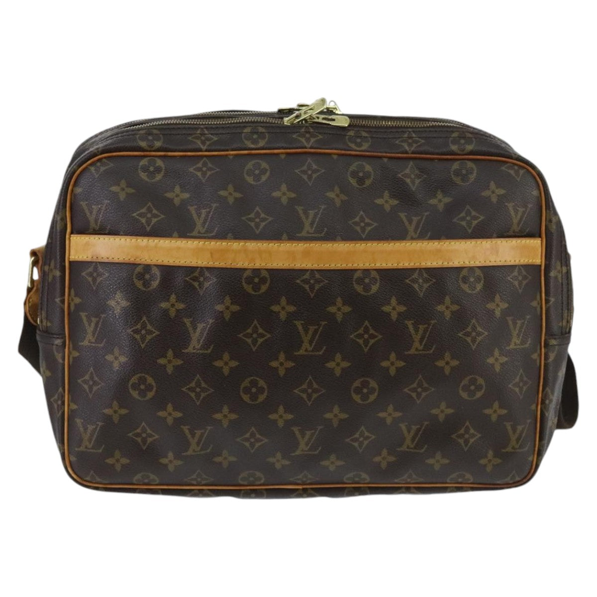 LOUIS VUITTON Monogram Reporter GM Shoulder Bag M45252 LV Auth 96564