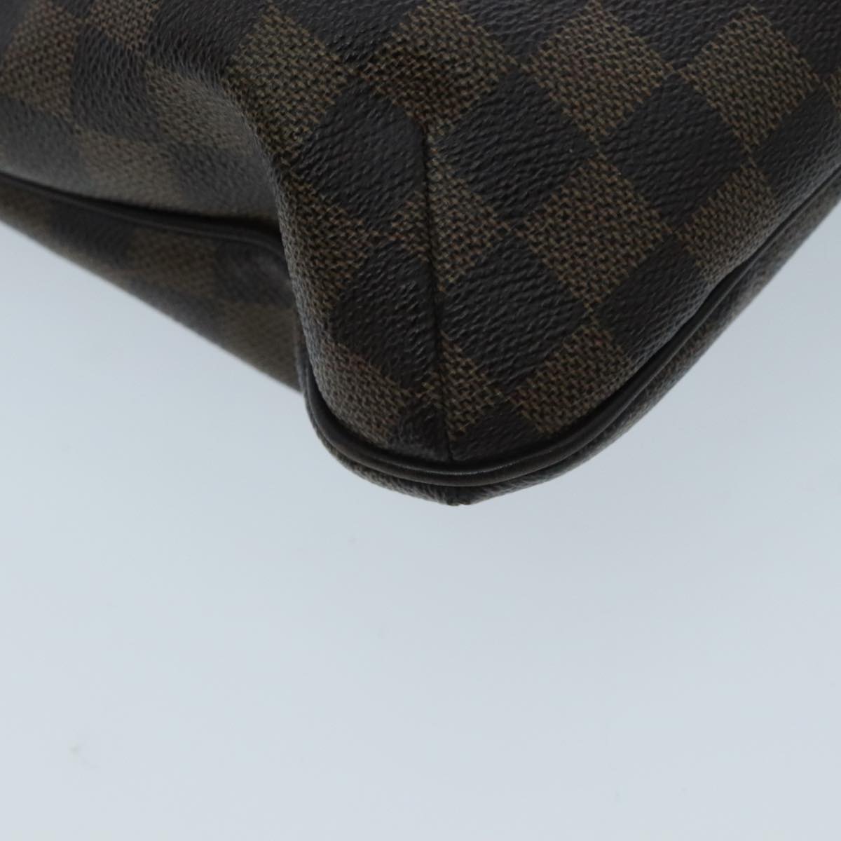 LOUIS VUITTON Damier Ebene Bloomsbury PM Shoulder Bag N42251 LV Auth 96566