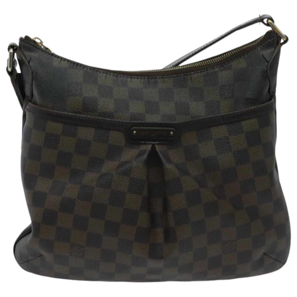 LOUIS VUITTON Damier Ebene Bloomsbury PM Shoulder Bag N42251 LV Auth 96566