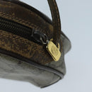 GUCCI GG Supreme Web Sherry Line Shoulder Bag PVC Beige 156 02 066 Auth 96584-10